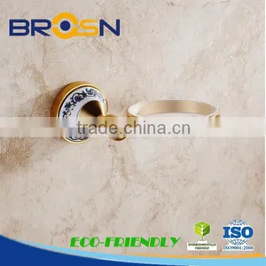 Ningbo High Quality Bathroom Accessory /Golden Color /Toilet Brush #81001 thumbnail-2