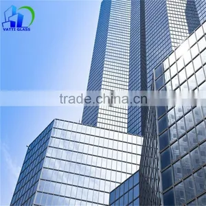Commercial Building Double Glazing Low E Glass Panel Exterior Building Elevation Low E Glass Walls thumbnail-5