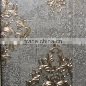 Vinyl Wallpaper of Classical Design for Hotel and Home thumbnail-4