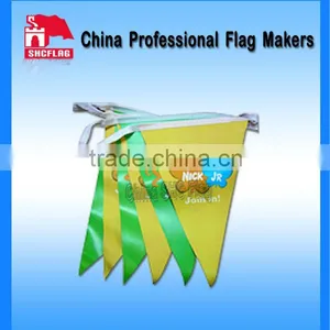 Promotional Custom Printed Cheap Plastic Bunting thumbnail-1
