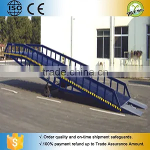 Adjustable High Duty Steel Loading Yard Ramp / Car Loading Mobile Ramp Slope thumbnail-3