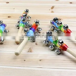 Baby Wooden Rainbow Rattles thumbnail-3