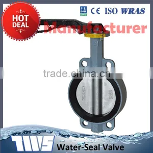 TWS Resilient Seated Flanged Butterfly Valve thumbnail-1