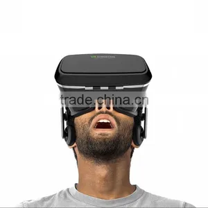 2016 Hot Sell VR Shinecon 3D VR Glasses Virtual Reality Glasses Google Cardboard Video Headset Helmet thumbnail-6