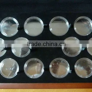 Lunar Series UK Royal Mint Wooden Coin Box for 12 x 1 oz Silver Coins thumbnail-6