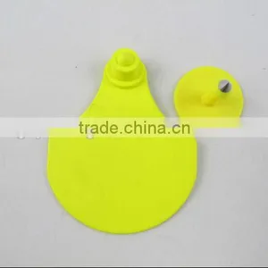 Hot Selling Cattle Ear Tags/animal Ear Tag for Cattle in Yellow thumbnail-1