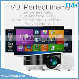 High Definition !Professional 2800lumens Andriod Wifi 1080 hd Best Home Cinema Led Projector thumbnail-1