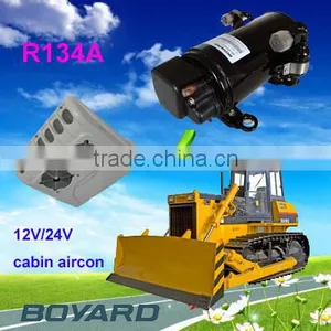 R134a 12v Air Kompressor for Scba Roof Top Crane Loader Operator Cabin Air Conditioner thumbnail-1