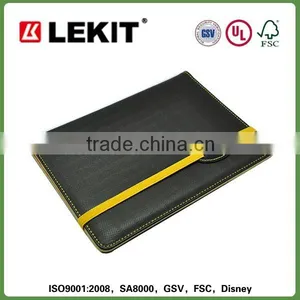 Custom Journal Covers With Embossed Logo and Elastic Band Closure thumbnail-1
