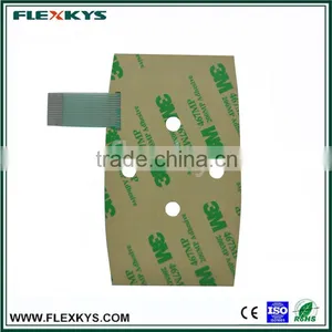 Low Price New Style Polyester Embossed Led Push Button Momentary Membrane Switch thumbnail-2
