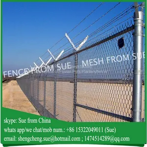 2017 Hot Galvanized Anti Rust Chain Link Mesh for Airport thumbnail-1