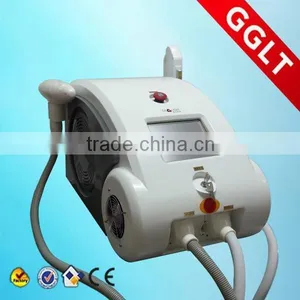 Beijing Factory Wholesale 2 In One Mini Portable Multifunction Beauty System Permanent Laser Yag Q Swith + Elight IPL RF Hair thumbnail-1