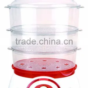 8.5L Electric Household Food Steamer With Flavor Booster thumbnail-1