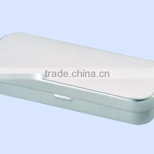 Popular High Quality Hinge Lid Tin Box Made in China thumbnail-1
