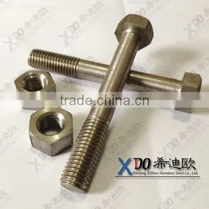 Gh4169 / Alloy 718 Stainless Steel Fastener Hex Bolt and Nut Gh2132 / Alloy A286 thumbnail-2