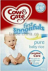 Cow & Gate First Spoonfuls Pure Baby Rice 4-6mths+ (100g) thumbnail-1