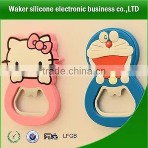 China Supplier Customs Design Silicone Beer Bottle Opener Wall Mounted Bottle Openers Key Bottle Opener thumbnail-6