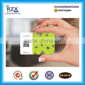 Hot Sale Custom Printing CR80 Size PETG Membership Card thumbnail-2