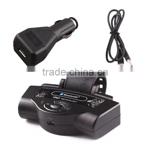 In-car Wireless FM Transmitter Car Charger MP3 Player Bluetooth Hand-Free For Steer Wheel thumbnail-1