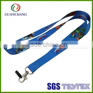 Cheap Custom Dye Sublimation Anime Lanyard Keychains thumbnail-2