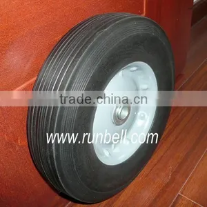 Solid Rubber Trolley Caster Wheels thumbnail-1