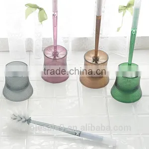 2016 Newest High Quality Crystal Cleaning Plastic Toilet Brush Holder thumbnail-1