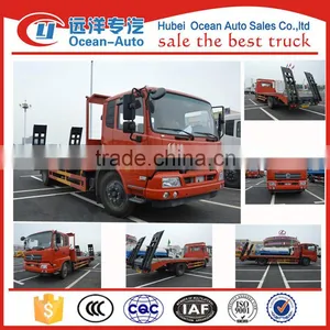 Low Price and High Quality Dongfeng 10 Tons Flatbed Truck for Sale thumbnail-1