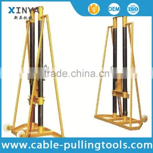 20T Cable Drum Stand With Hydraulic Lifting Jack thumbnail-4