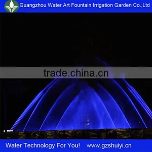 Large Scale Programmed Controlled Outdoor Water Fountain thumbnail-1