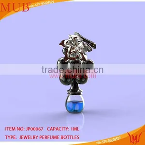 Glass Jewelry Grape Shape Necklace Glass Bottle thumbnail-1