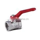 1/2" 3/4" 1" Chrome Brass Ball Valve thumbnail-1