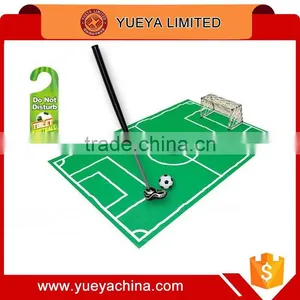 High Quality Kids Sport Outdoor Sport Toys, Toilet Bathroom Mini Football Mat Set Game Potty Putter Novelty Sitting WC Pan Footb thumbnail-1