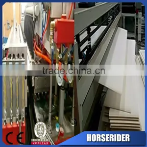 PP pe pc Hollow Plate Sheet Board Production Line/pe pp pc Advertisement Board Sheet Making Production Line thumbnail-4