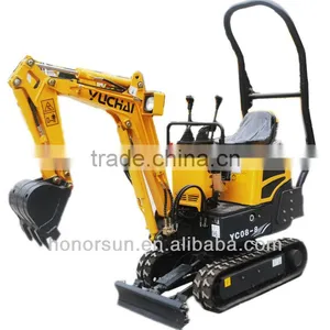 Compect Mini Excavator 0.8 Ton With CE thumbnail-1