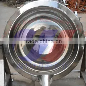 300L Steam Heating Jacketed Kettle Cooking Kettle thumbnail-3