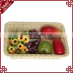 Promotion Synthetic Rattan Basket for Home Storage and Decoration thumbnail-3