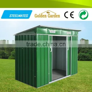 Selective Colors Roof Ventilation Garden Metal Shed for Free Garden Bed thumbnail-1