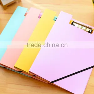 China Supplier Wholesale High Quality A4/Legal Size Plastic Decorative File Folder thumbnail-1