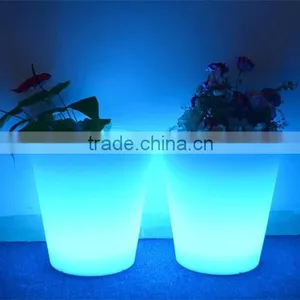 Led Luminous Planter Pots Indoor Decorative Planters thumbnail-1