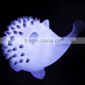 Animal Style Night Light PVC Plastic LED Night Lamp Table Nightlights for Children thumbnail-1