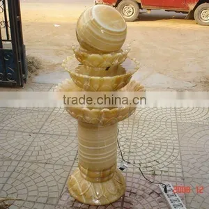 Marble Onyx Stone Fountain thumbnail-1
