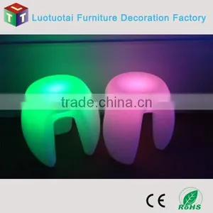 Full Color Lighted up LED Stool Chair for Party With Remote Control thumbnail-2