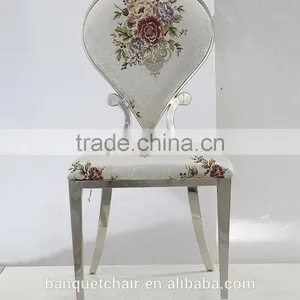 New Design!!! Stainless Steel Obcordate Chair thumbnail-1