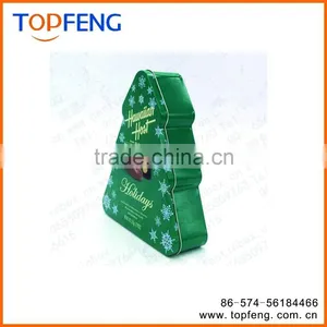 Christmas Tin Box/tin Gift Box/triangle Tin Box/square Tin Money Box/box Candy thumbnail-2