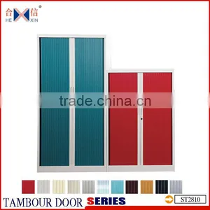 Executive Steel Side Shutter Door Storage Cabinets ,sturdy Tambour Door Office Cabinets,steel Cupboard thumbnail-1