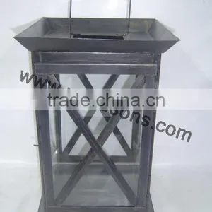 Stylish Antique Metal Lantern for Candles thumbnail-3