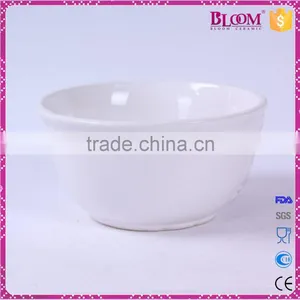 Wholesale White Glazed Cheap Ceramic Bowl thumbnail-4