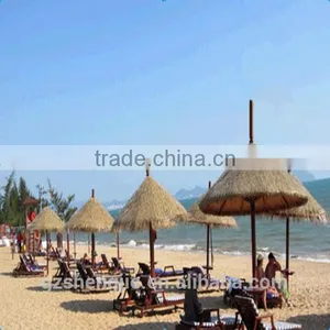 LXY081202 Cheap Fire Proof Environmental Friendly Artificial Bali Thatch Roofing Synthetic Thatch Roof thumbnail-1