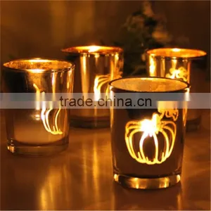 Mercury Glass Candle Holders Wholesale 2015 New Glass Candle Holder thumbnail-1