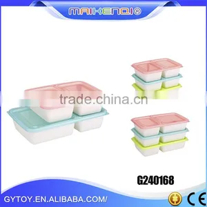 Plastic Food Container Capacity 750ml Lunch Box With Compartment thumbnail-1